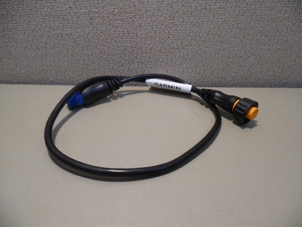 GARMIN 8-pin Transducer to 12-pin Sounder Adapter Cable with XID 010 GARMIN 8-pin Transducer to 12-pin Sounder Adapter Cable with XID 010