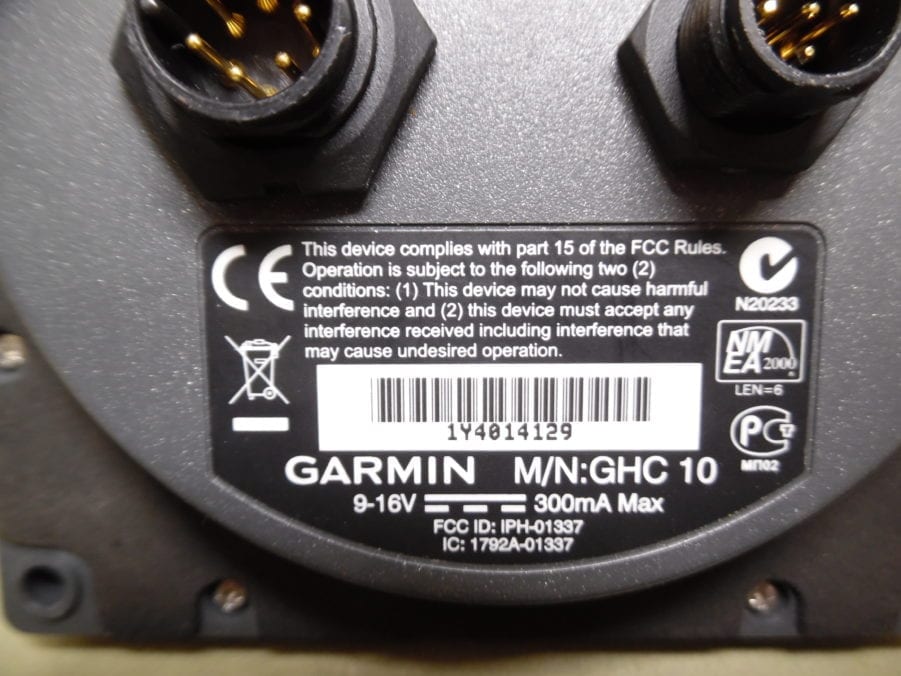 Garmin GHC 10 Autopilot Head/Display Unit Tested Good 010-00688-10 OK Condition - Image 6