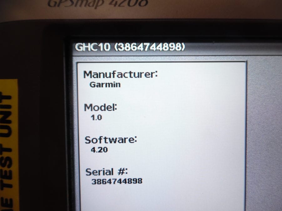 Garmin GHC 10 Autopilot Head/Display Unit Tested Good 010-00688-10 OK Condition - Image 4
