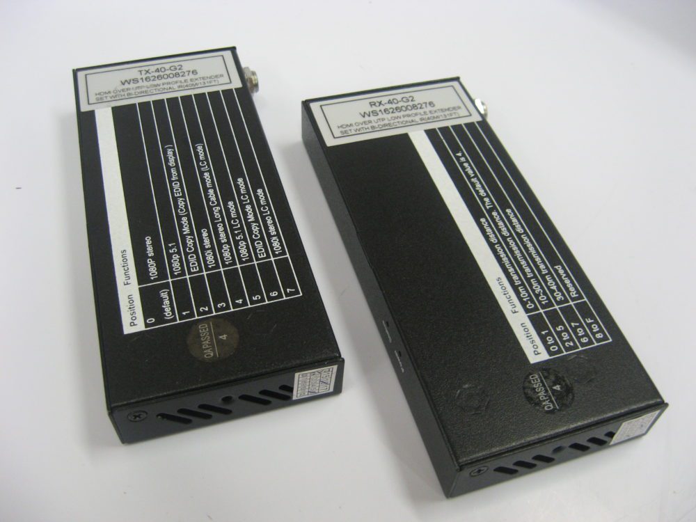 WyreStorm EX-40-G2 Trasmettitore E Ricevitore HDMI - Usato Funzionante