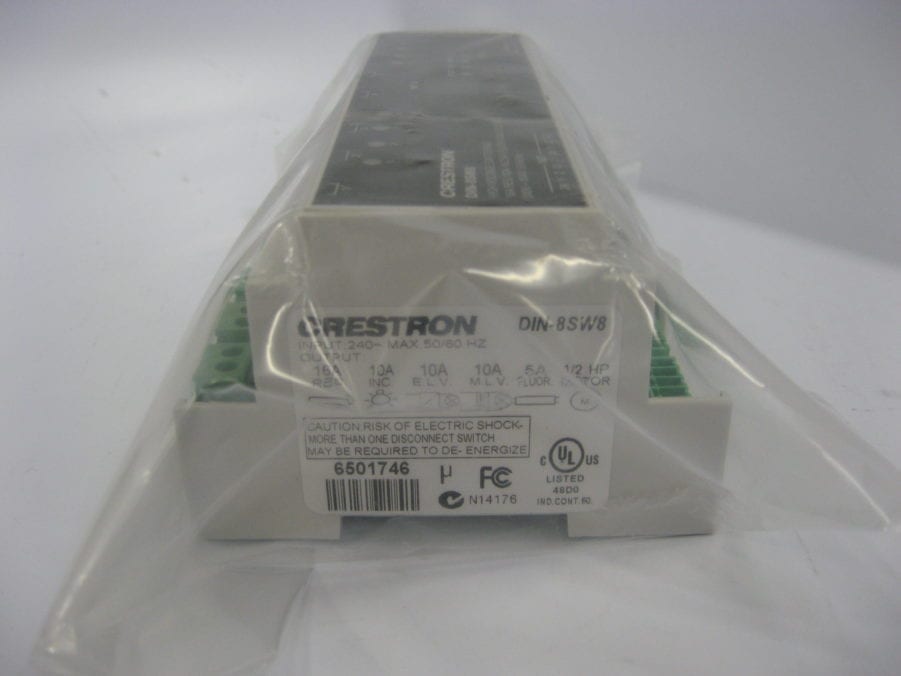Crestron DIN-8SW8 High-Voltage Switching - - Free US Shipping - Image 5