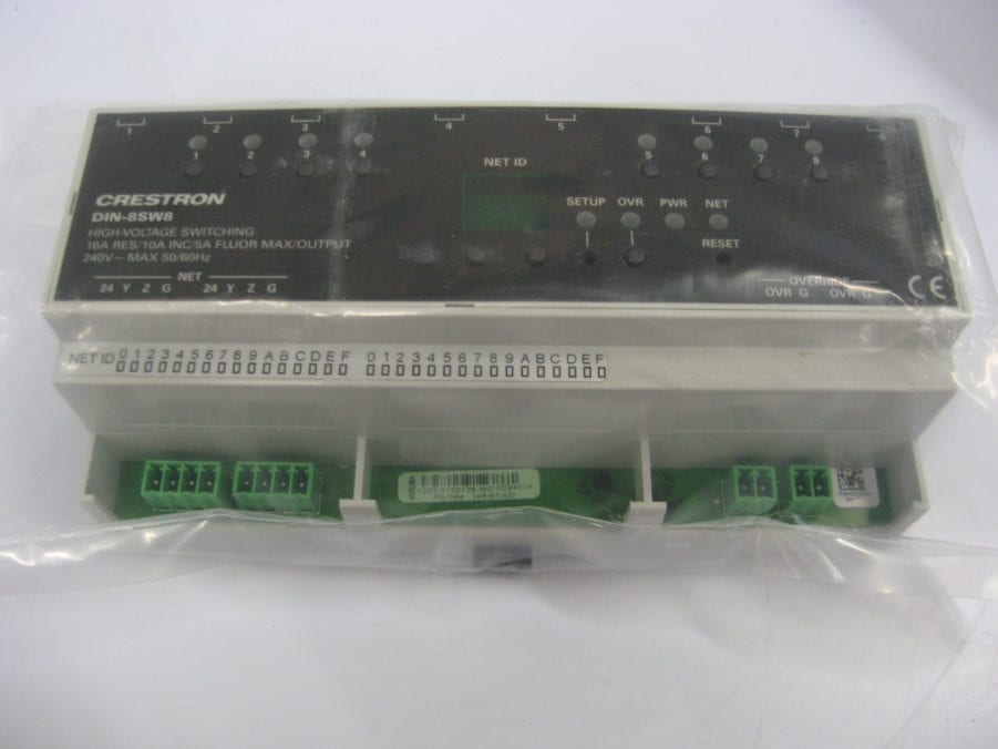 Crestron DIN-8SW8 High-Voltage Switching - - Free US Shipping - Image 3