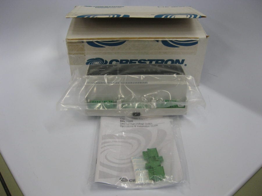 Crestron DIN-8SW8 High-Voltage Switching - - Free US Shipping