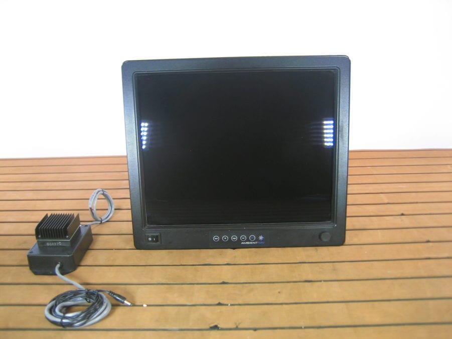 AmbientNav CDI-AN-LCD17MDDL-001 Marine Grade 17" LCD 12V Display w Power Adapter