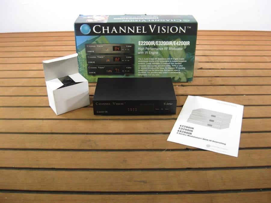 Channel Vision E4200IR High Performance RF Modulator w/ IR Engine