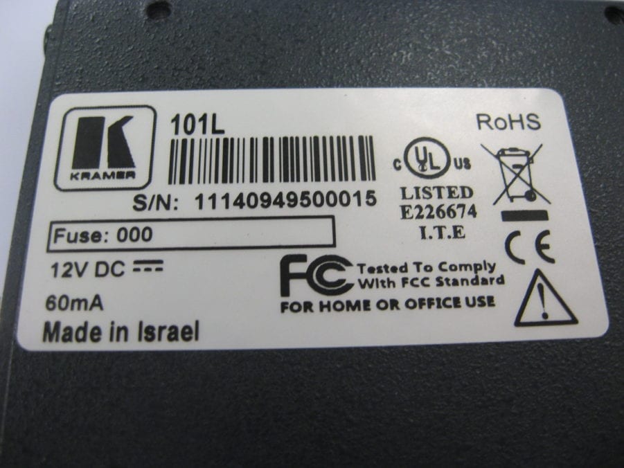 Kramer 101L Video Line Amplifier - Free US Shipping - Image 10