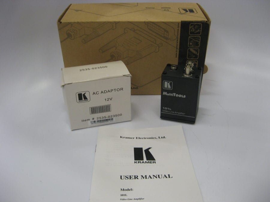 Kramer 101L Video Line Amplifier - Free US Shipping