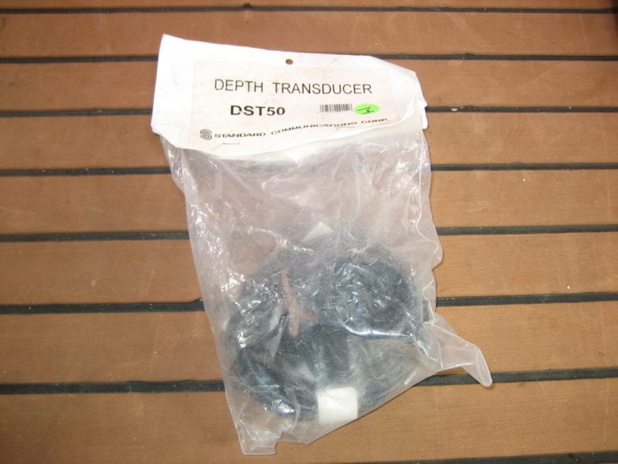 Standard Horizon DST50 Depth Transducer w/Phono RCA Plug for Instruments NEW