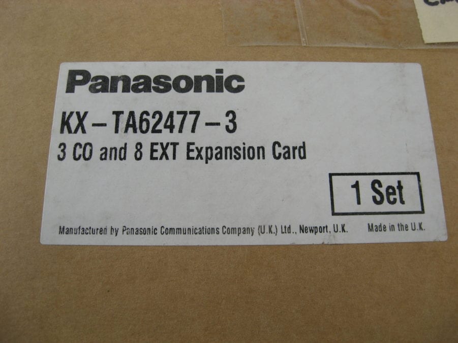 Panasonic KX-TA62477-3 3 CO and 8 EXT Expansion Card - Free US Shipping - Image 8