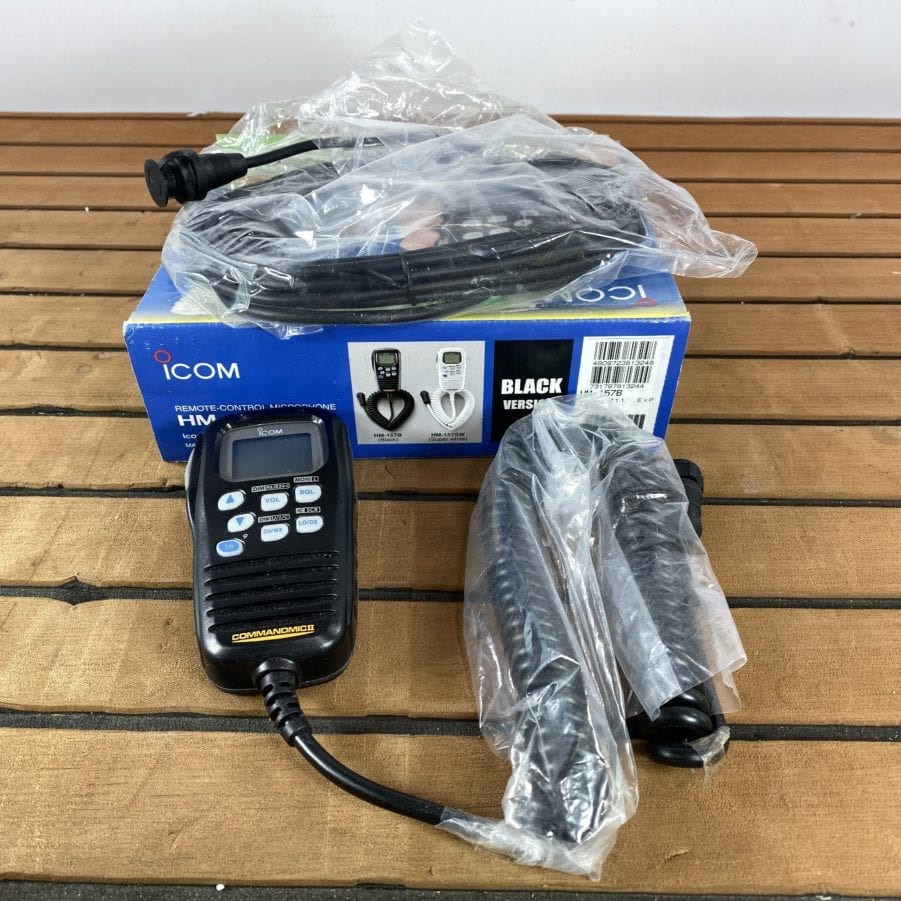 ICOM HM-157B Command Mic II F/ IC-M502 602/402/422 - NEW Condition
