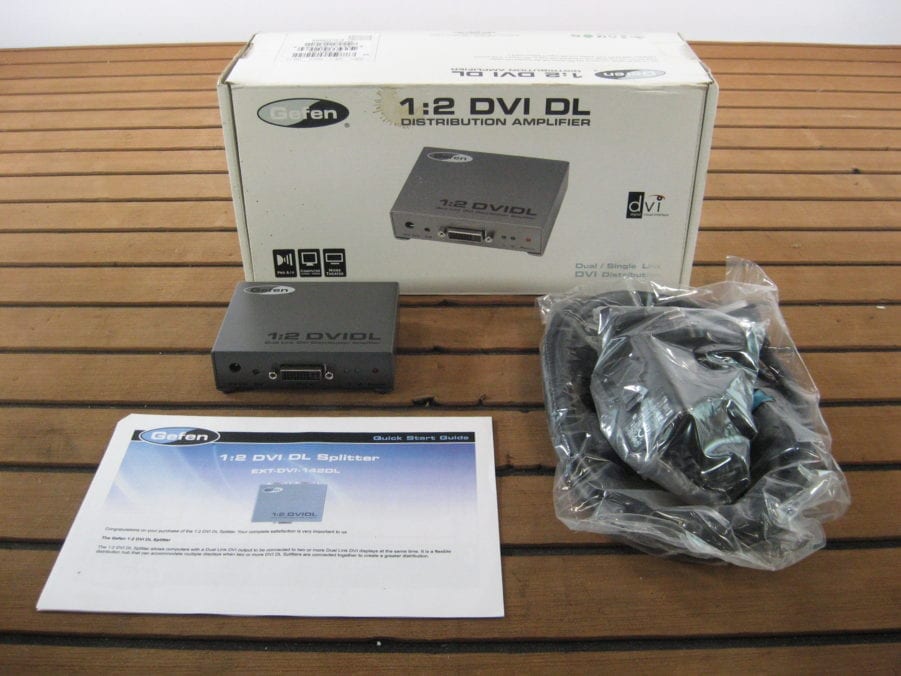 Gefen EXT-DVI-142DL 1:2 DVI DL Splitter - Free US Shipping