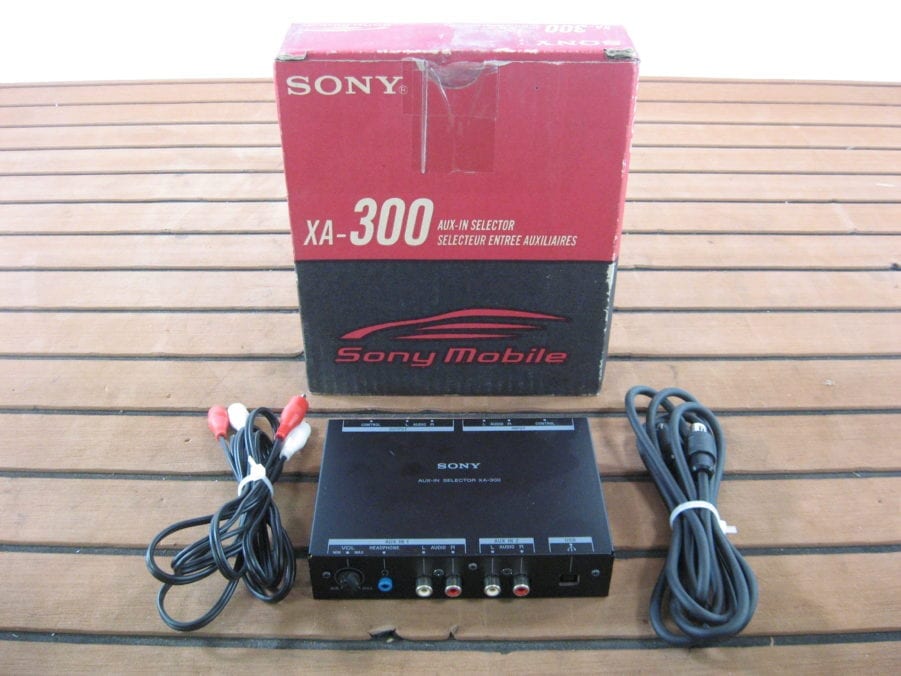 Sony XA-300 Aux-In Selector - Free US Shipping