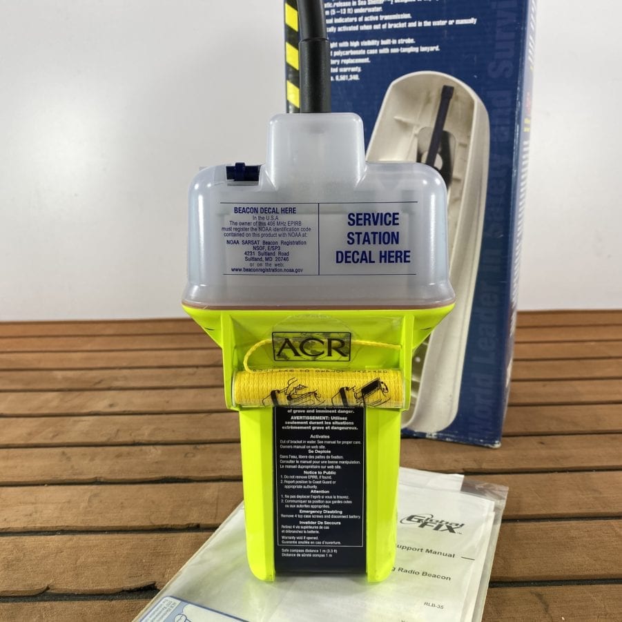ACR Electronics GlobalFix 406 MHz EPIRB w/ Integral GPS and Bracket CAT 1 EXPIRED - Image 8
