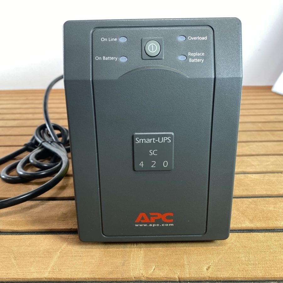 APC Smart-UPS SC 420VA 120V SC420 Uninterrupted Power Supply NOB