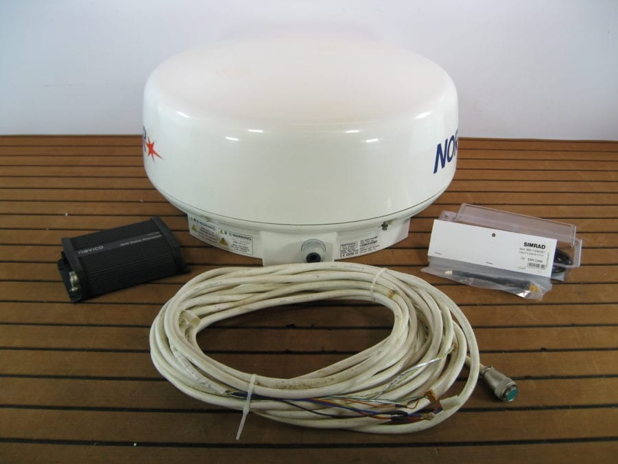 Northstar/Simrad DX64S-1 LRA-2400 4kw HD Digital Radar HDS NSS,NSE,NSO,Evo 1/2/3
