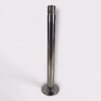 D. Lilly & Company (12") Model 107-12 Stainless Steel Antenna Mount (1"-14 Thread) **New**