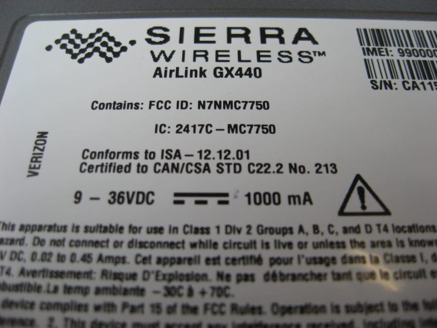 Lot of 2 Sierra Wireless GX440 AirLinks - Free US Shipping - Image 7