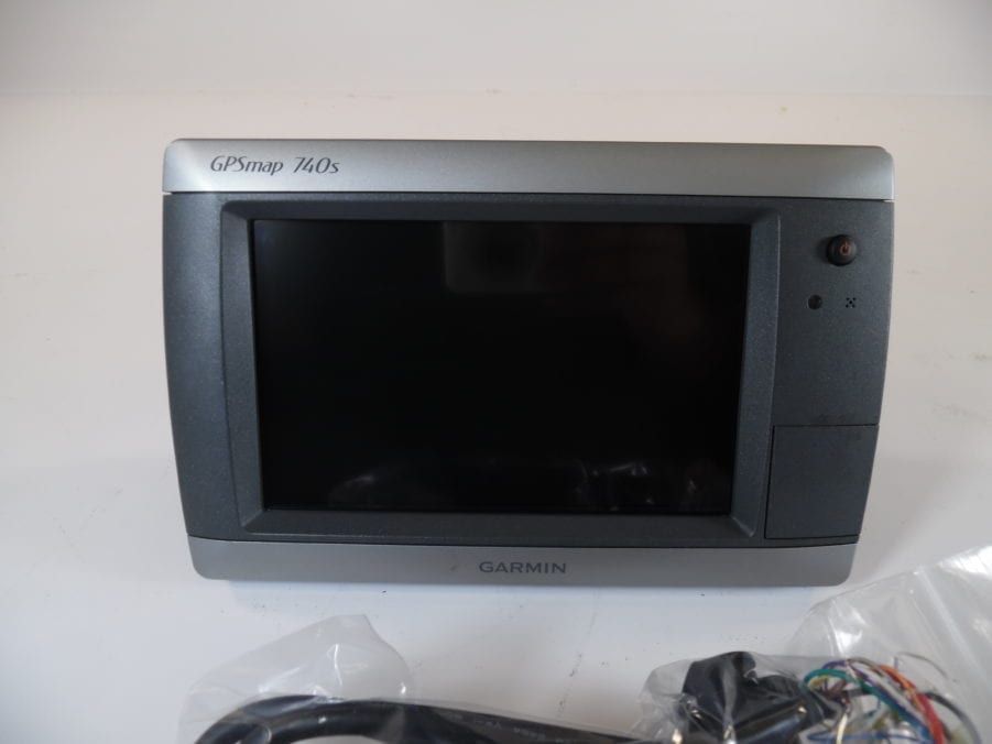 Garmin GpsMap 740s - 7" Touchscreen Chartplotter Display + Power Cable Good Cond - Image 9