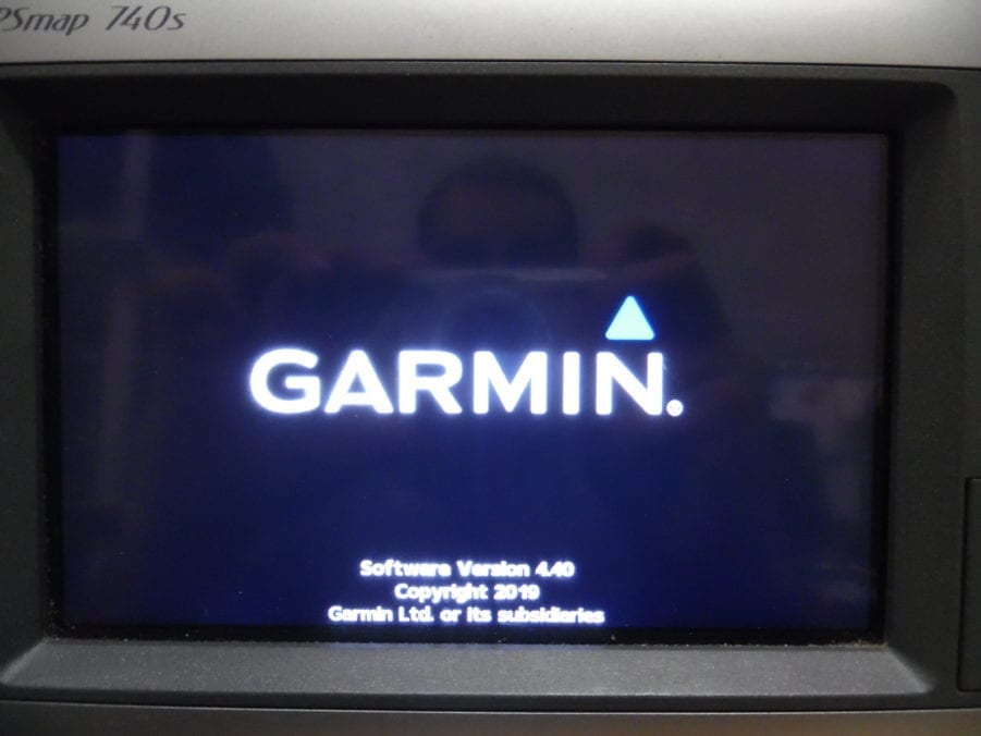 Garmin GpsMap 740s - 7" Touchscreen Chartplotter Display + Power Cable Good Cond - Image 2