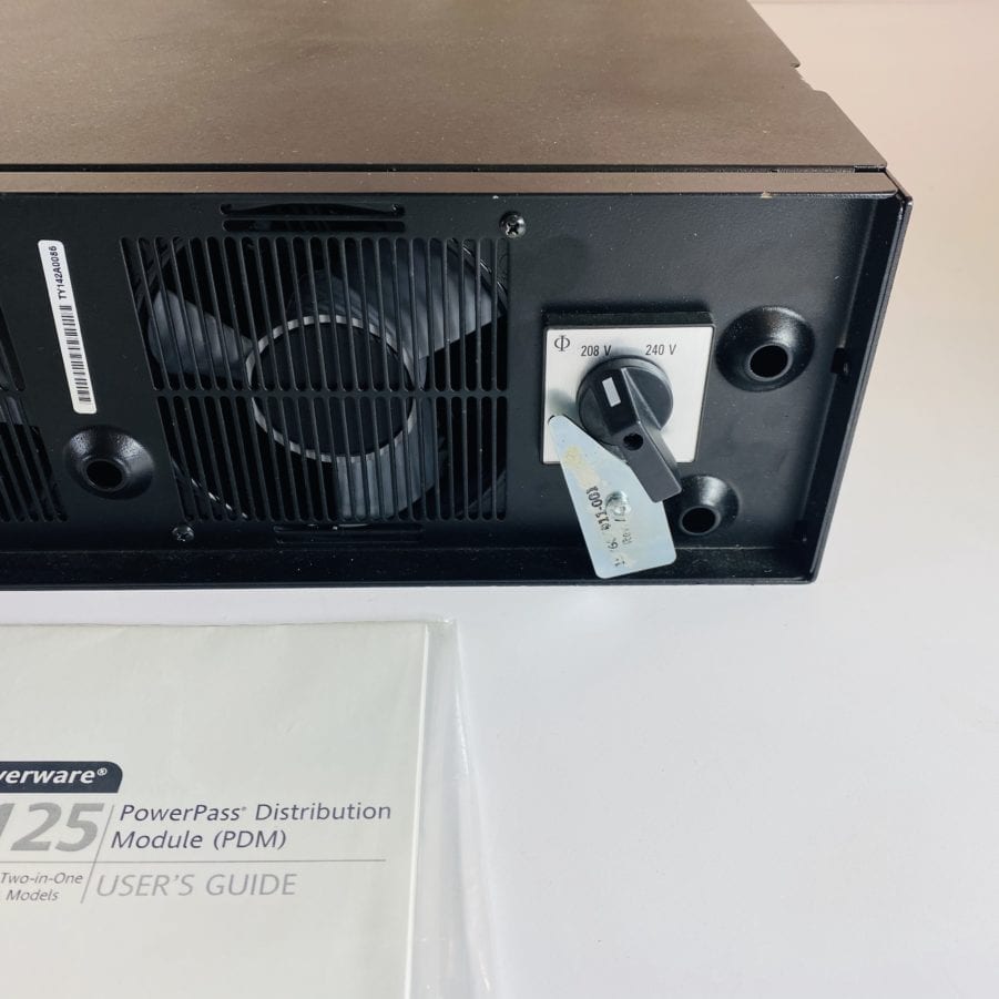 Adjustable Voltage UPS PowerWare PW9125 PPDM 6K 208V/240V TRANSFORMERS INCLUDED - Image 4