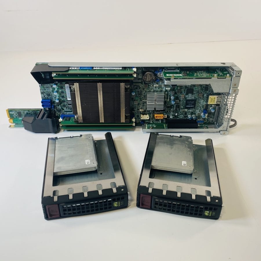 Silicon Mechanics SuperMicro MicroCloud Node Blade 800GB Intel SSD SATA 32GB RAM