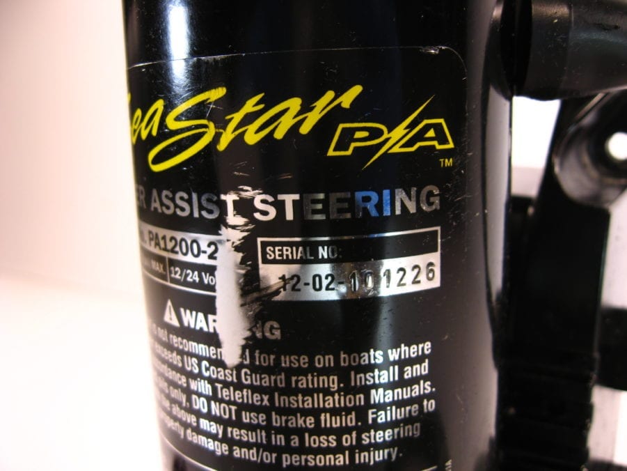 Teleflex SeaStar Power Assist Steering PA12002 Seastar P/A Used Tested