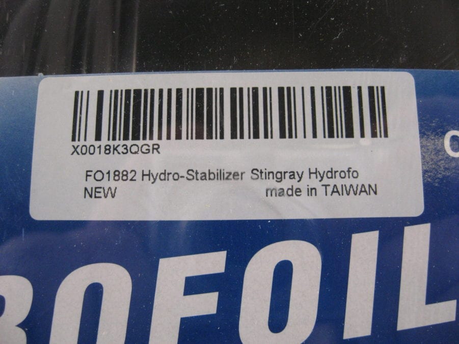 Five Oceans FO1882 Stingray Hydrofoil Stabilizer-Free US Ship (Easterner C88061) - Image 5