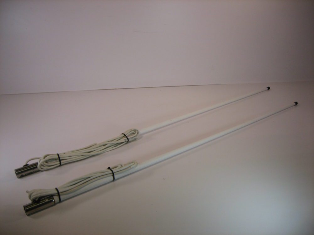 Digital Antenna Set - #528 VHF & #531 AM/FM - 4' White Antenna Set ...