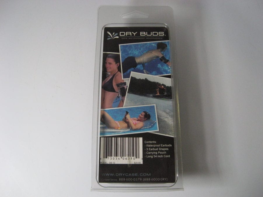 Drycase DB-12 Dry Buds 100% Waterproof Headphones - Free US Shipping - Image 2