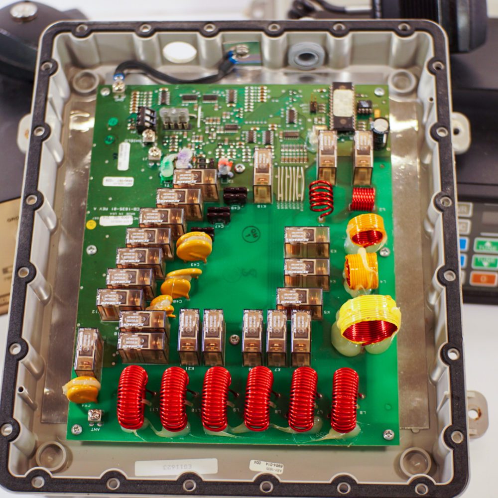 MIZUHO RX-100 SSB CW RECEIVER 基板とパネル MIZUHO RX-100 SSB CW RECEIVER 基板とパネル