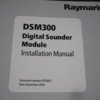 Raymarine DSM300 Digital Sounder Module Installation Manual - Free Shipping