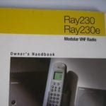 Raytheon Ray 230 Ray230E Modular VHF Radio Owner's Handbook - Free Shipping - Image 2