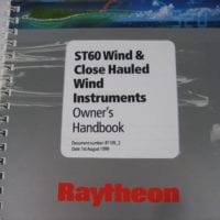 Raytheon ST60 Wind and Close Hauled Wind Instruments -- Owner's Handbook - Free Shipping