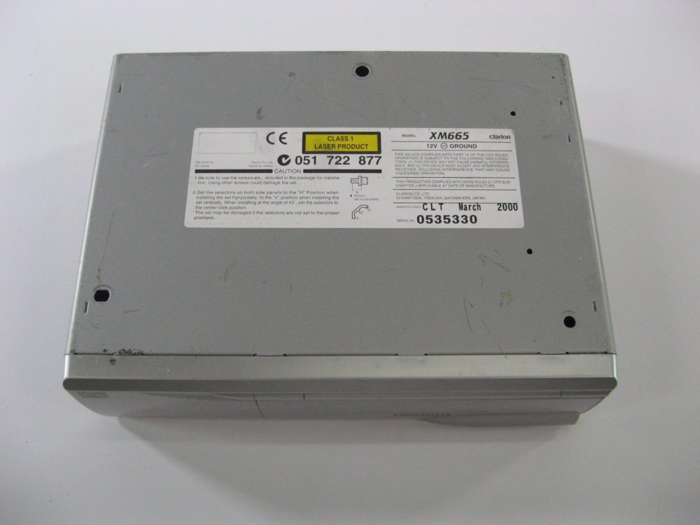 Clarion XM665 Digital Audio/6-Disc CD Changer - Free US Shipping