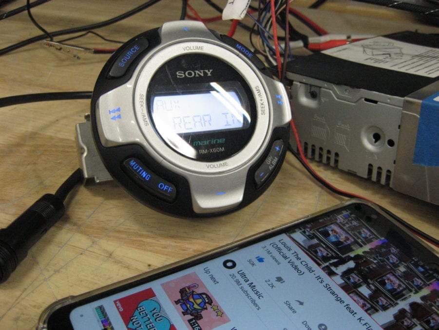 Sony RM-X60M Marine Wired Remote Control Commander (Tested) - Image 3