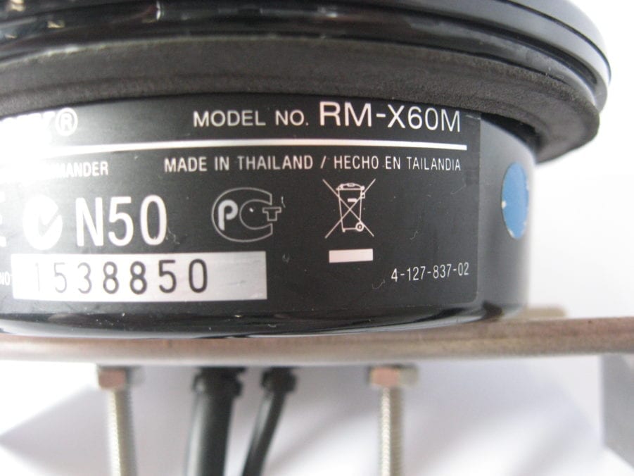 Sony RM-X60M Marine Wired Remote Control Commander (Tested) - Image 8