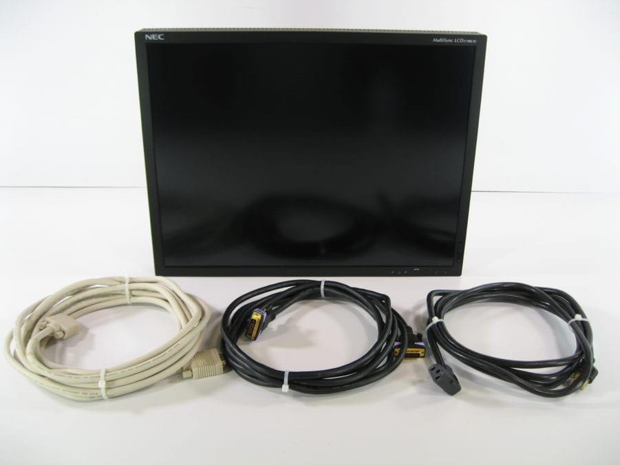 NEC 21.3" LCD Monitor MultiSync LCD2190UXi-BK 100/240VAC
