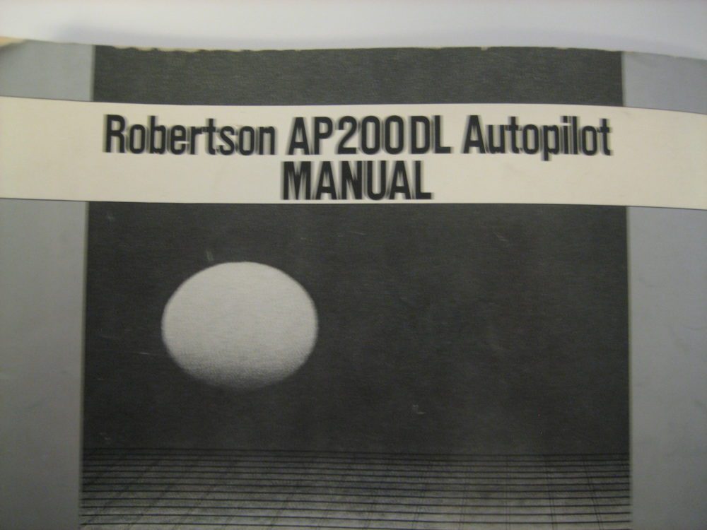 Robertson AP200DL Autopilot Manual Free Shipping Max Marine Electronics