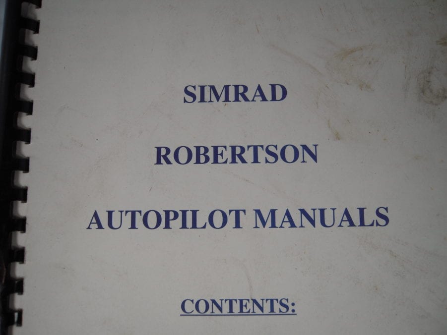 Simrad Robertson Autopilot Manual - AP300X AP3000X RPU80/160/300 HLD350/2000L - Image 4