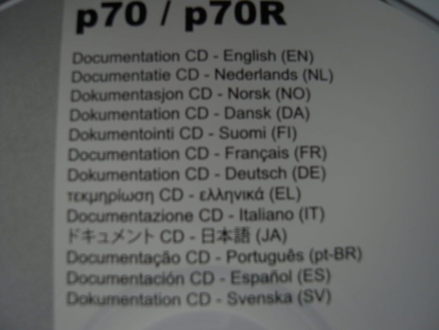 Raymarine p70 /p70R Autopilot Control Head Mounting Instructions and CD - Image 2
