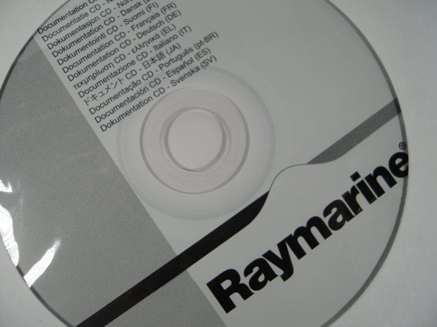 Raymarine p70 /p70R Autopilot Control Head Mounting Instructions and CD - Image 4