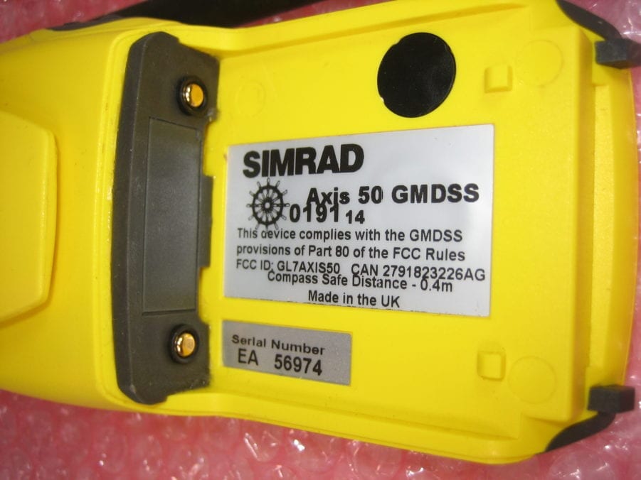 Simrad AXIS 50 Handheld GMDSS VHF Radio **CORE & ANTENNA ONLY** - Image 6