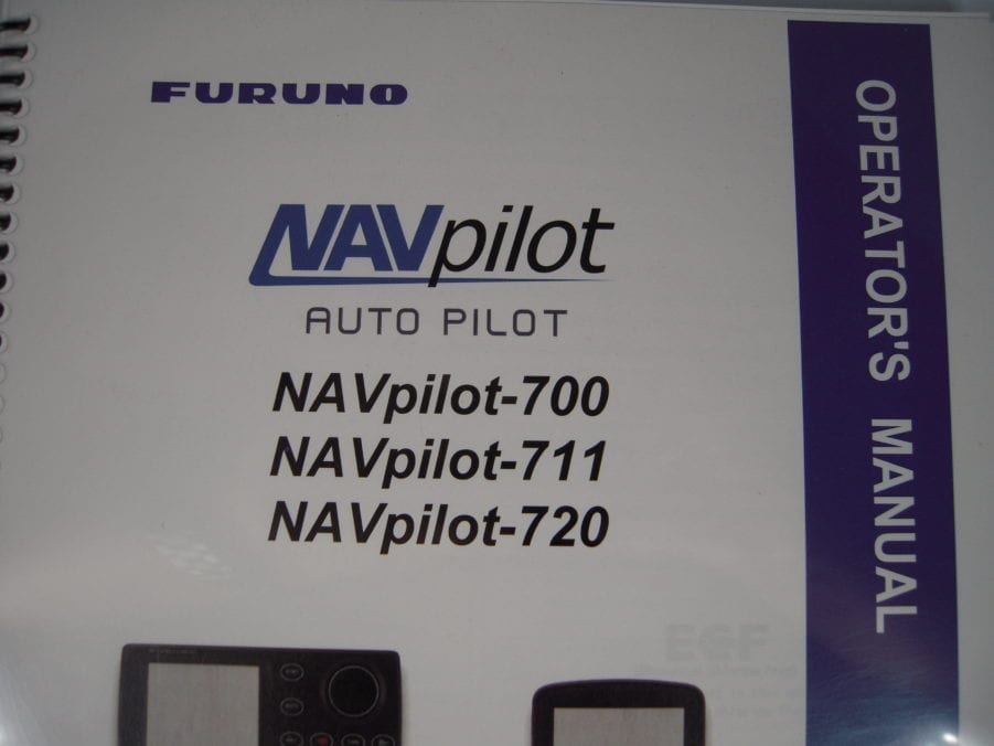 Furuno NAVpilot Auto Pilot -700/711/720 Operator's  Manual
