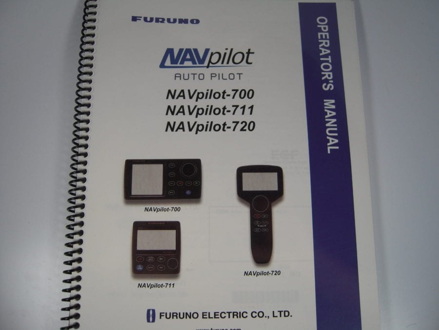 Furuno NAVpilot Auto Pilot -700/711/720 Operator's  Manual - Image 2