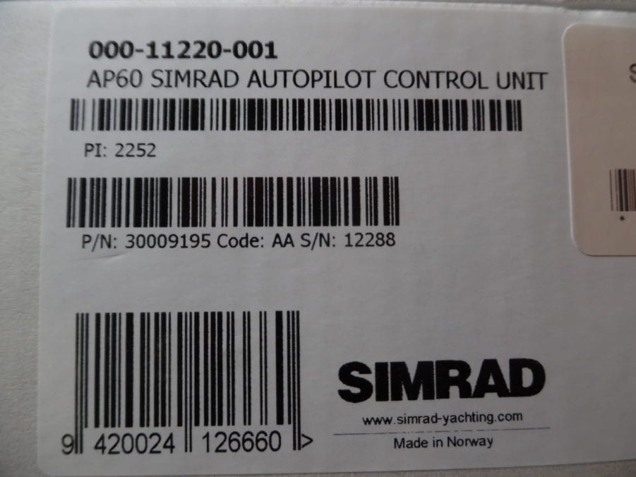 Simrad AP60 Control Head - 000-11220-001- W/ Accessories NEW OLD STOCK - Image 4