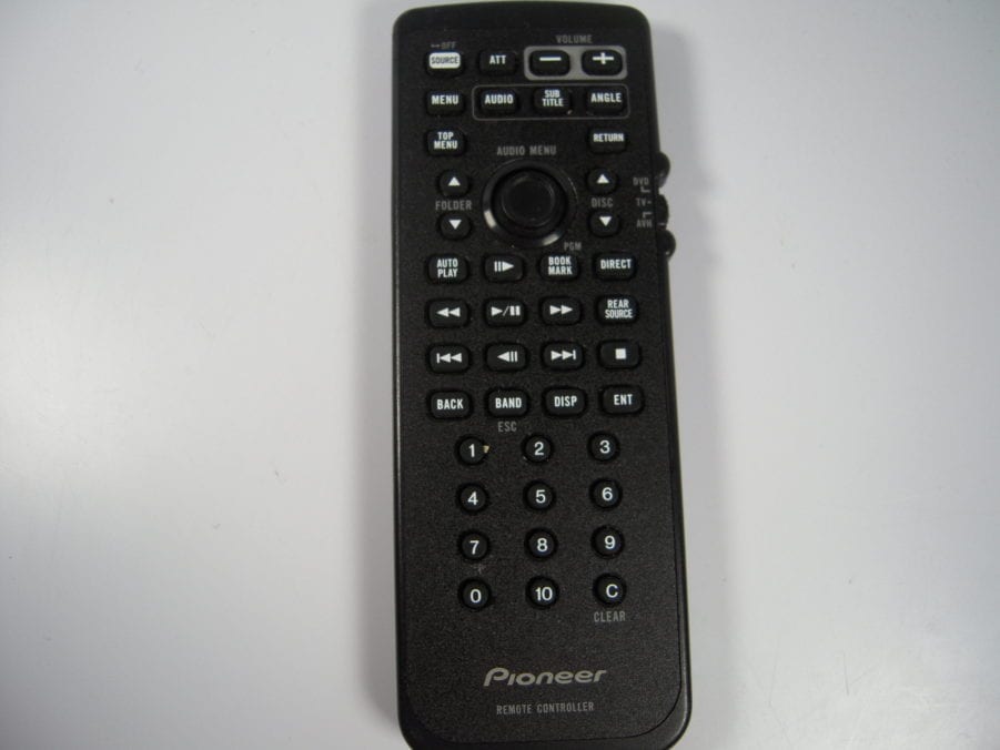 Pioneer CXC6317 Car AV Receiver Remote Control AVH-P5200 DVD AVH-P6800 DVD