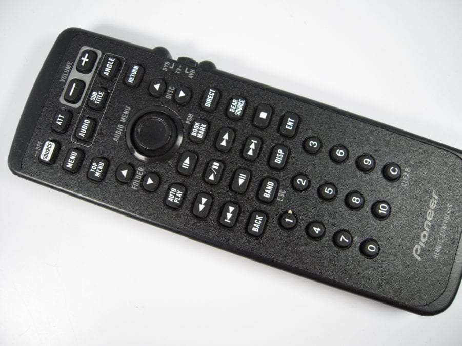 Pioneer CXC6317 Car AV Receiver Remote Control AVH-P5200 DVD AVH-P6800 DVD - Image 2