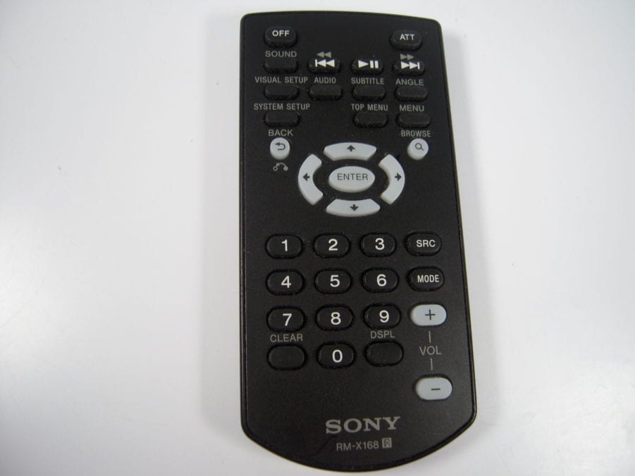 Sony RM-X168  A/V Audio Car Stereo Remote Control