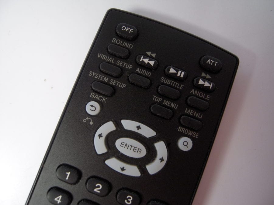 Sony RM-X168  A/V Audio Car Stereo Remote Control - Image 3