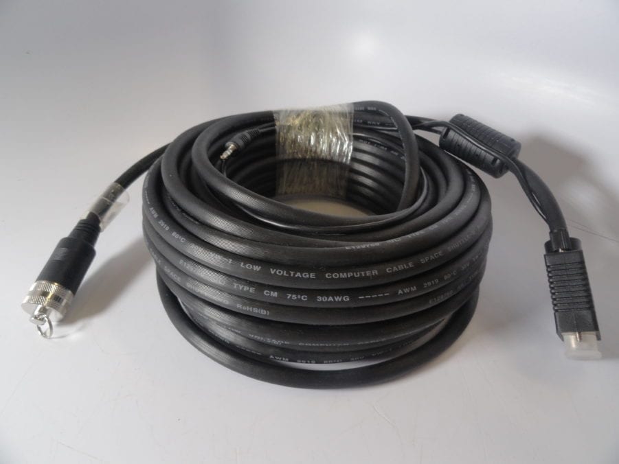 Space Shuttle-D E129760 Type CM Low Voltage Computer Cable